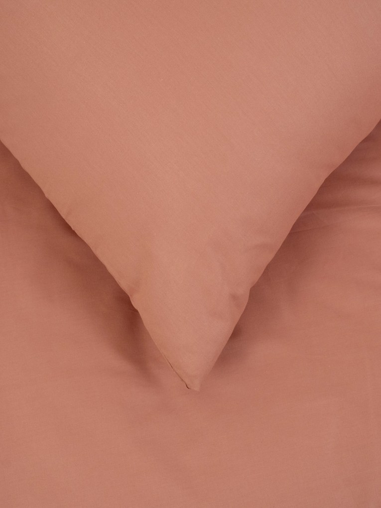 Bavlnená obliečka na vankúšik Renforcé 40 × 40 cm – Jasmine terakota