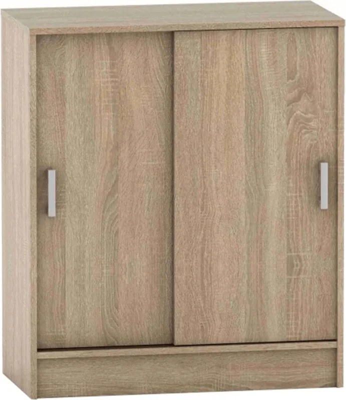 Skrinka s posuvnými dverami BETTY, dub sonoma
