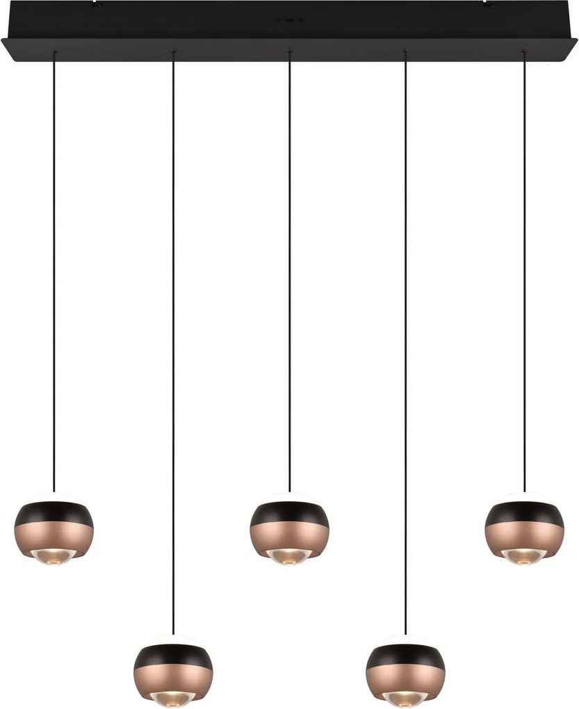 XXXLutz ZÁVESNÉ LED SVIETIDLO, 100/10,5/200 cm Trio Leuchten - Interiérové svietidlá - 004102195701
