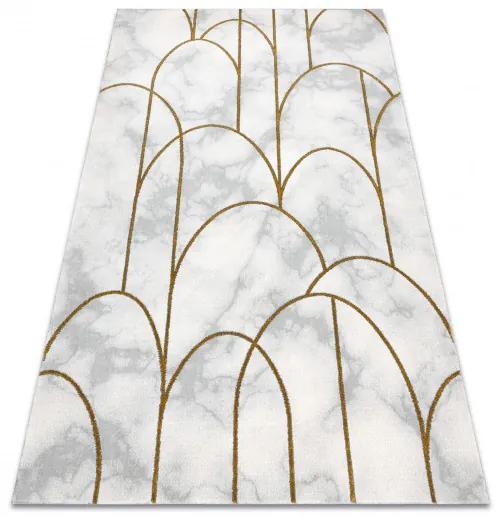 Dywany Łuszczów Kusový koberec Emerald 1016 cream and gold - 140x190 cm