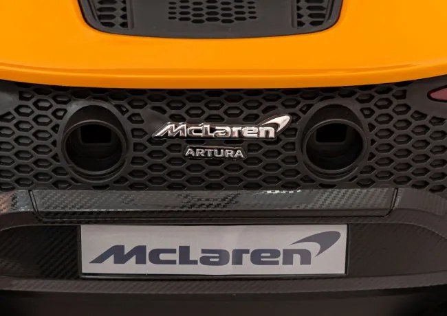 Detské elektrické autíčko McLaren Artura 4×4 oranžové