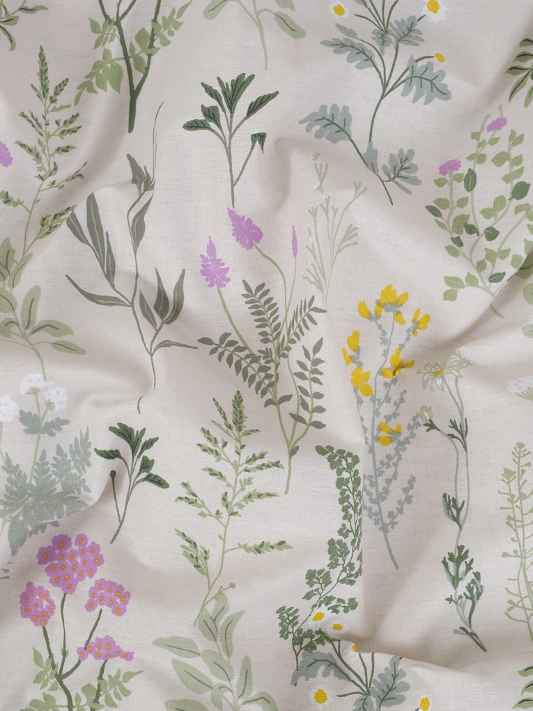 Bavlnená obliečka na vankúš Renforcé 70 × 90 cm – Bianca béžová