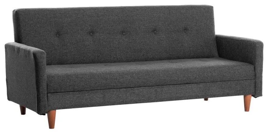 Dvojmiestná pohovka NARA tmavosivá