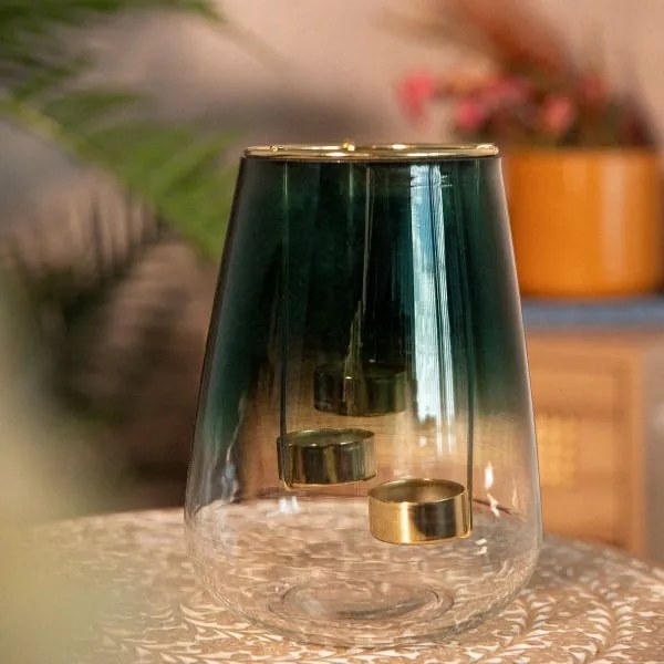 Svietnik GALIA zelený 817538