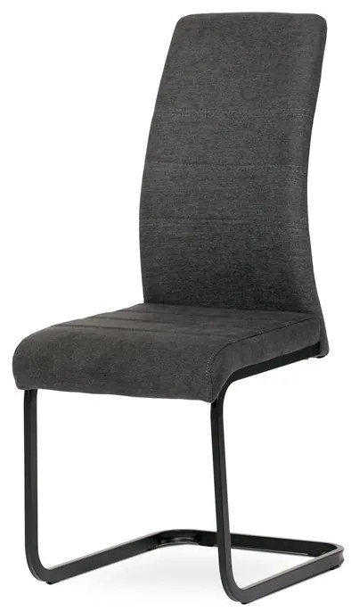 BONTEC Jedálenská stolička, hnedá, látka, DCL-414 BR2 Farba: Šedá