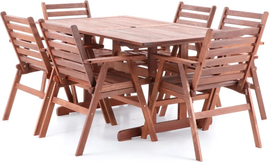 Záhradná drevená zostava – MONROO 4 a 6