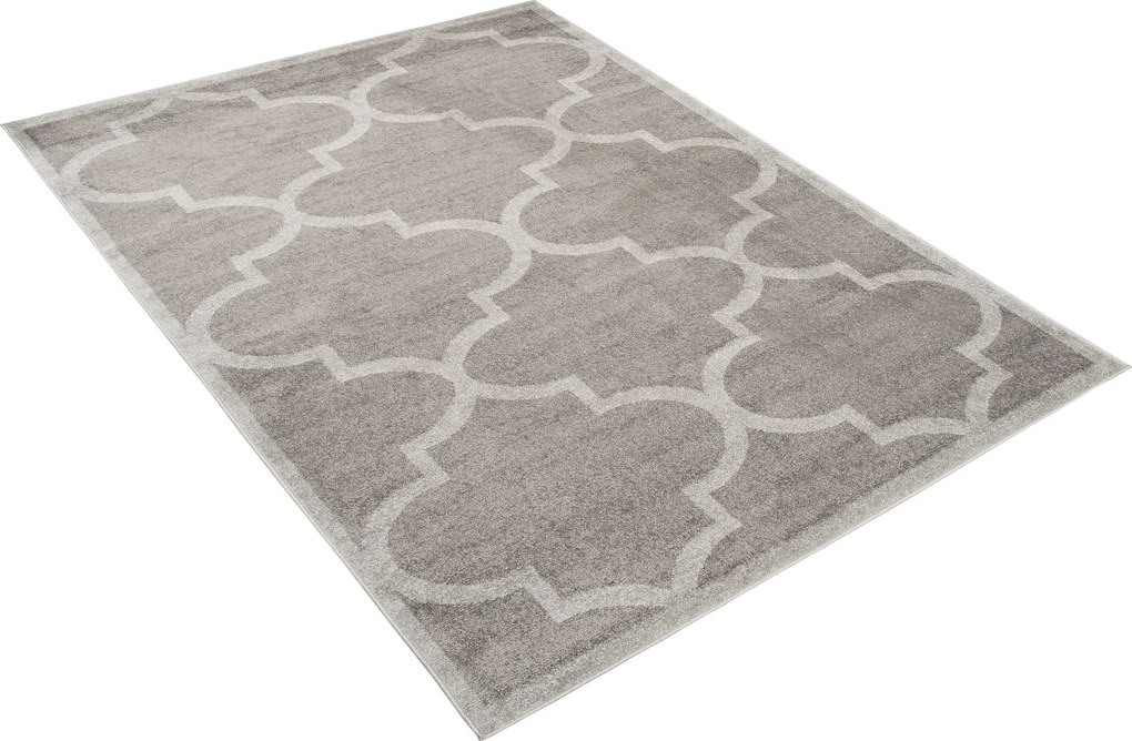 TA Koberec H161A TMAVO_ŠEDÁ/TMAVO_ŠEDÁ AZÚROVÁ Rozmer: 120x170 cm