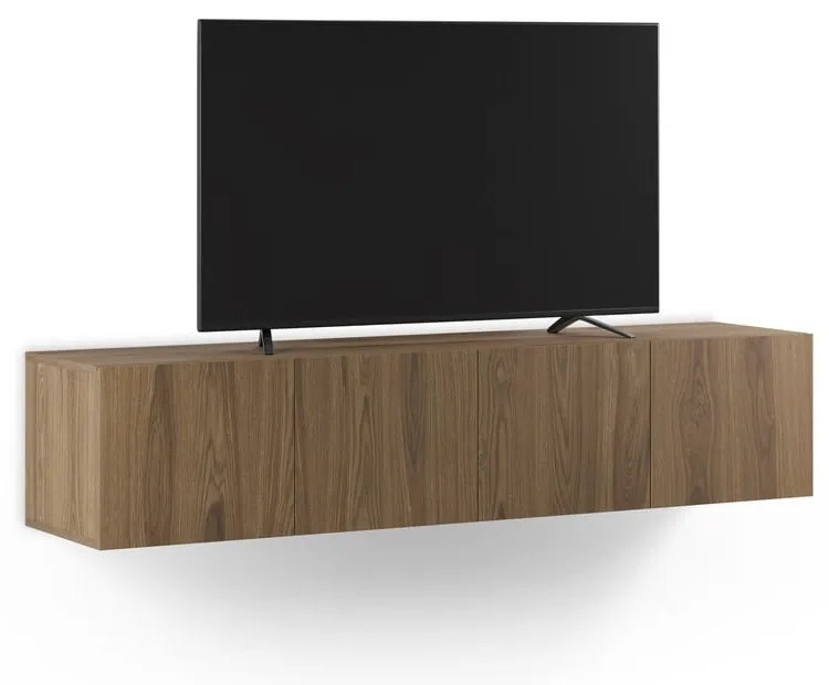 TV stolík v dekore duba v prírodnej farbe 180x38x35 cm Daroca – Marckeric