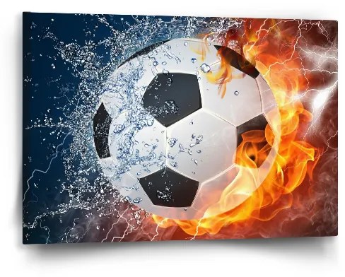 Sablio Obraz Futbalová lopta - 60x40 cm