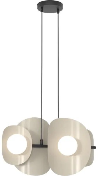 Závesné svietidlo na lanku ELEMENTI 4xG9/8W/230V béžové