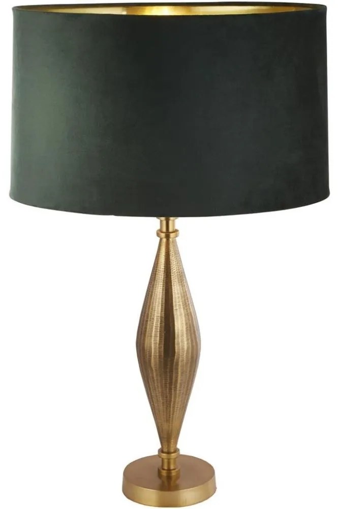 Searchlight EU84631GR - Stolná lampa RYE 1xE27/40W/230V zelená