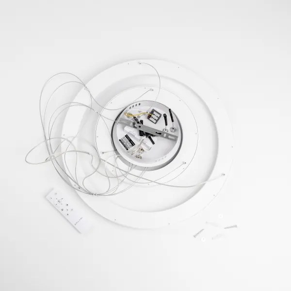 Brilagi - LED stmievateľný luster na lane FALCON SLIM LED/68W/230V pr. 50 cm biela + DO