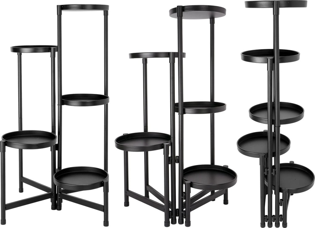 Stojan na kvety NUNO čierny