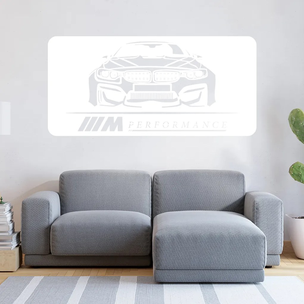 Veselá Stena Samolepka Rýchle auto Farba: zelená, Veľkosť: 80 x 40 cm