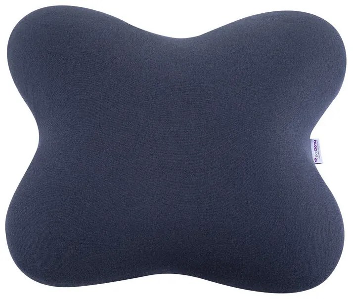 Náhradná JERSEY obliečka na anatomický vankúš motýlik tmavo šedý