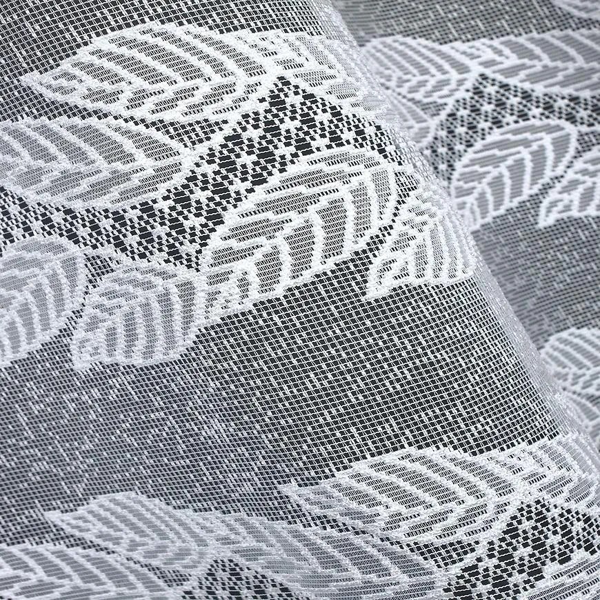 Záclona žakárová  356030 150 biela Tovar na mieru