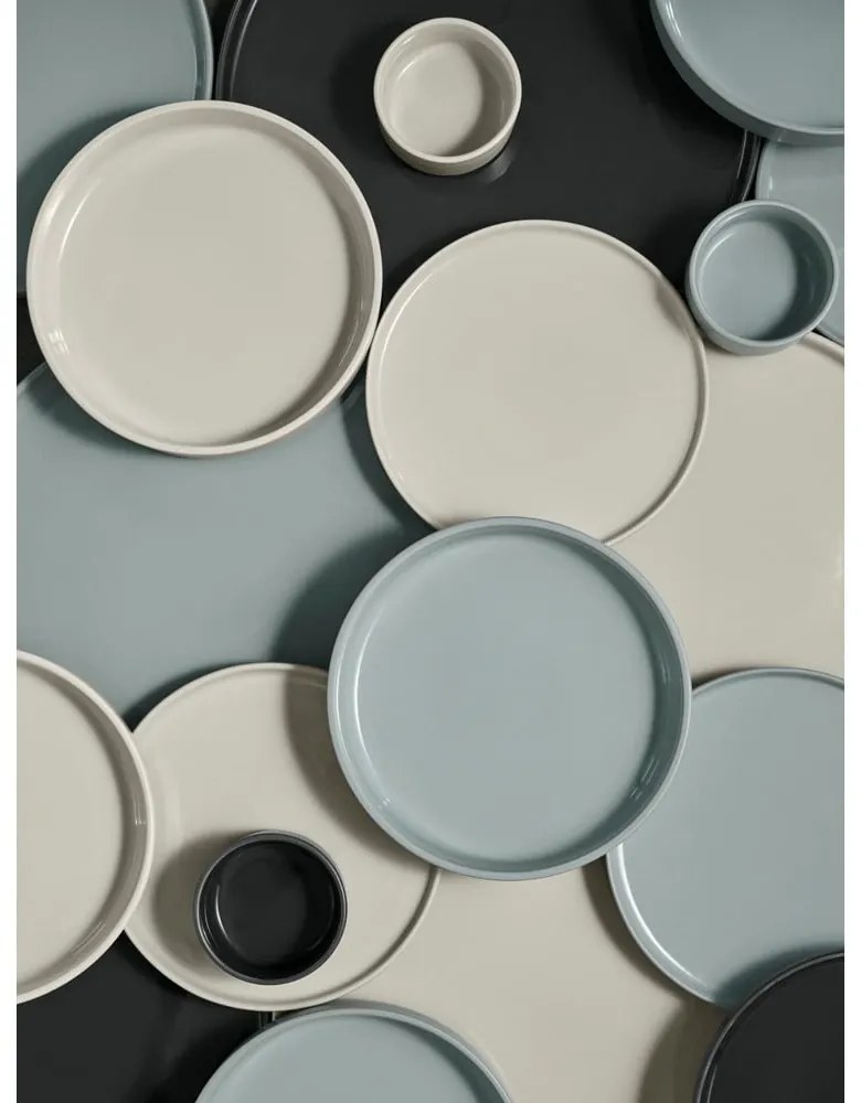 Tmavozelený keramický hrnček na čaj Blomus Pilar, 250 ml