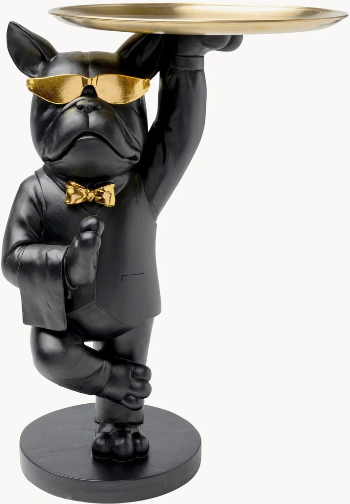 Pomocný stolík's okrúhlou doskou Cool Bulldog