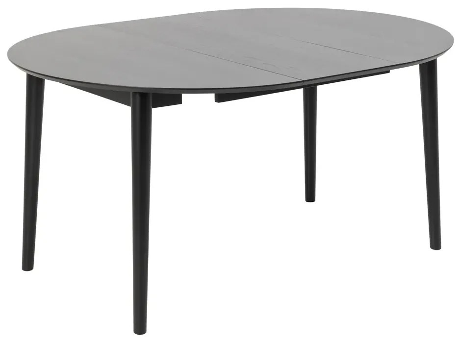 Jídelní rozkládací  stůl Montreux 115/154 cm černý