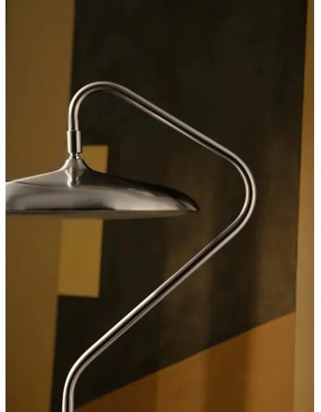 Nordlux - LED stolná lampa ARTIST LED/15W/230V nerezová