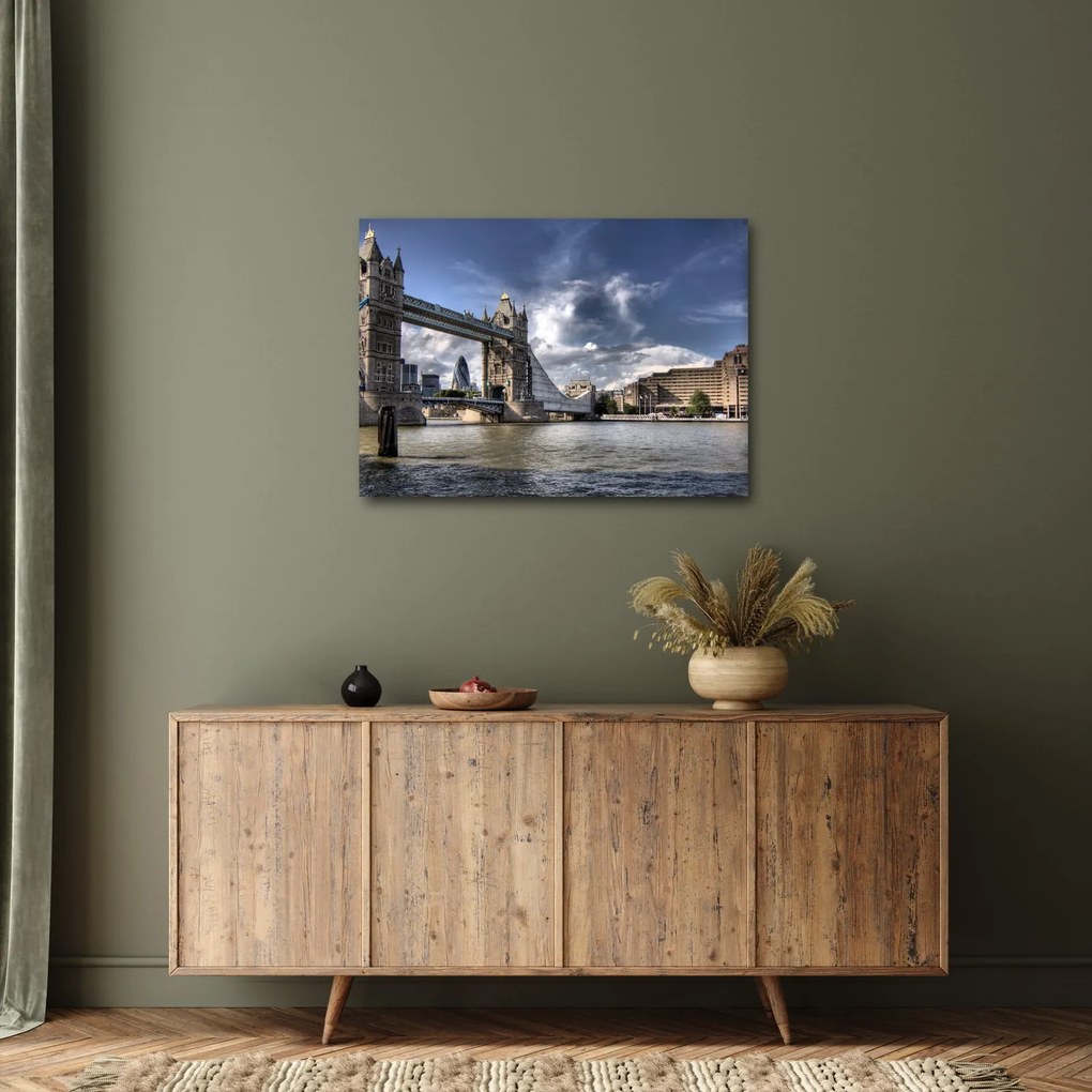 Obraz - Tower Bridge v Londýne (70x50 cm)