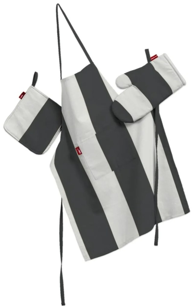 Kuchynský komplet chňapka, rukavica a zásterka