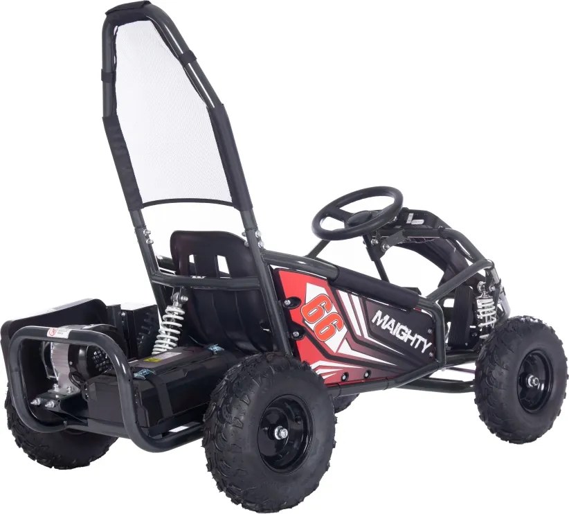 Ramiz Elektrická motokára MAIGHTY Čierna