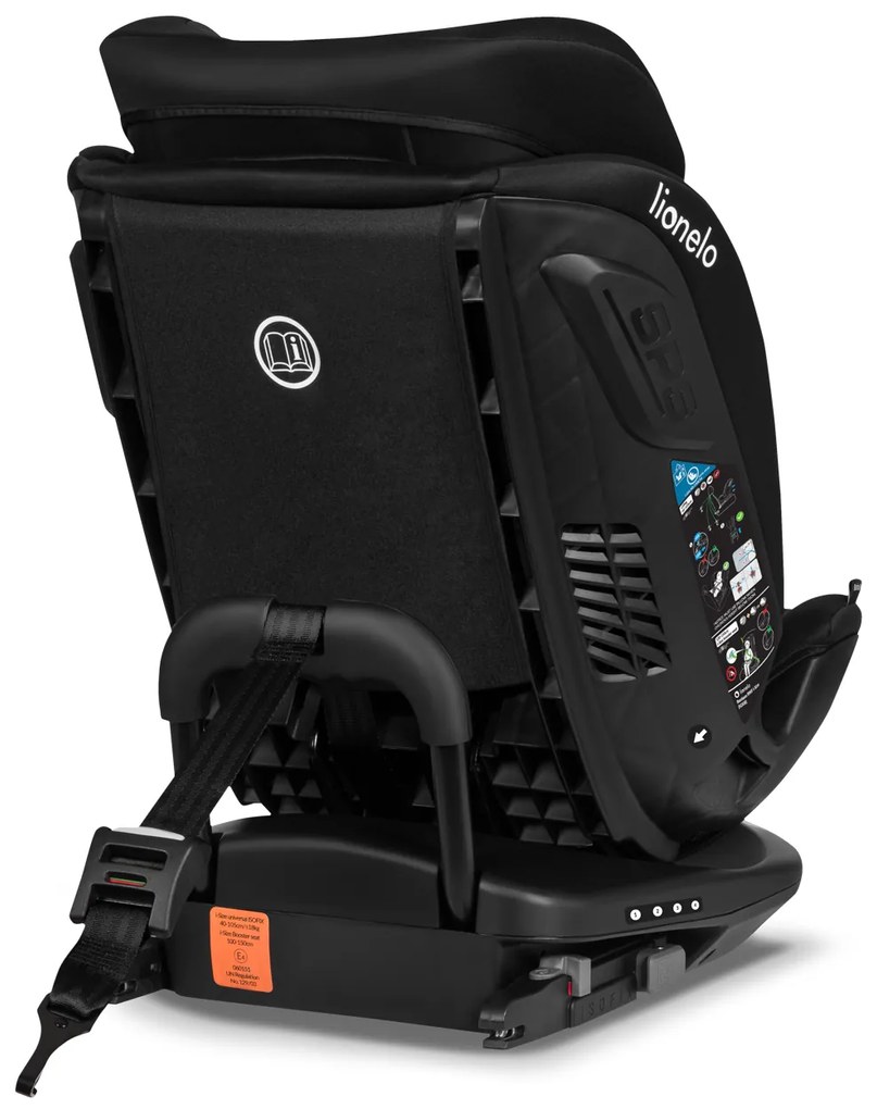 Autosedačka Lionelo Bastiaan RWF i-size 40-150 cm 0-36 KG Farba: Black Carbon
