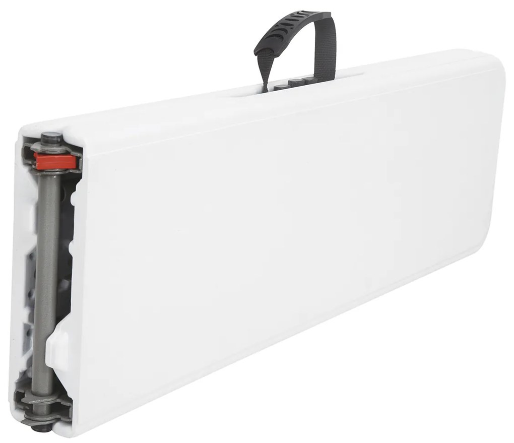 Cateringový skladací set Vivas 1+2L 180x70 cm - sivá / biela