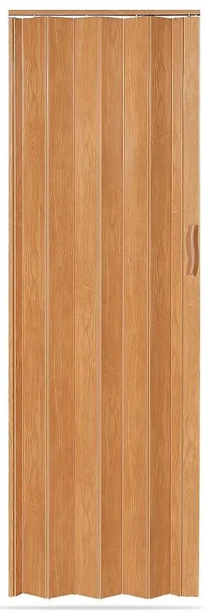Zhrňovacie  dvere Accordion door svetlý dub