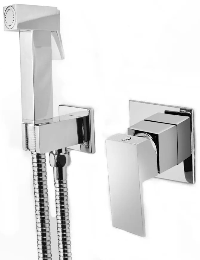 Gamma Caro, podomietková bidetová batéria, chrómová, GMA-BCBP-CH