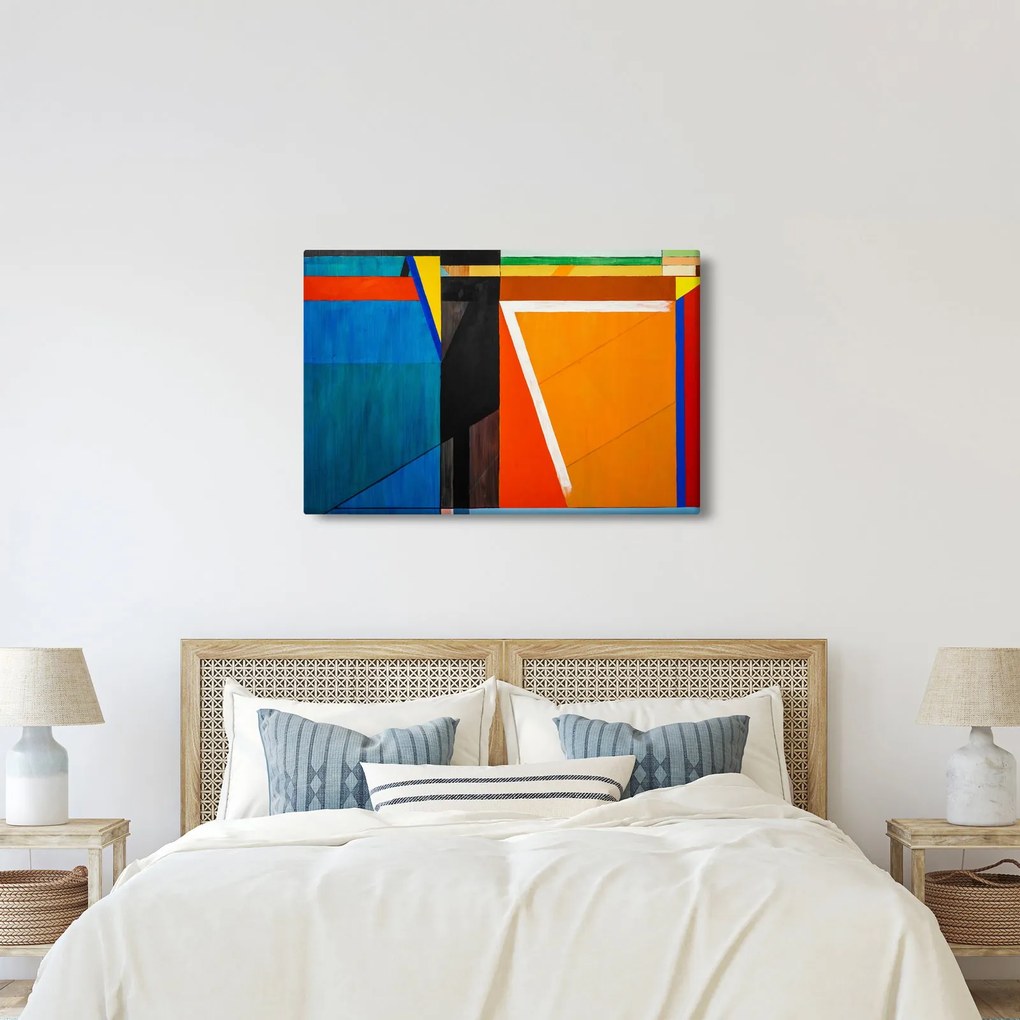Obraz - Geometria (90x60 cm)