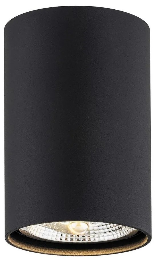 Argon 4909 - Bodové svietidlo TUBO AR111 1xGU10/15W/230V čierna AR4909