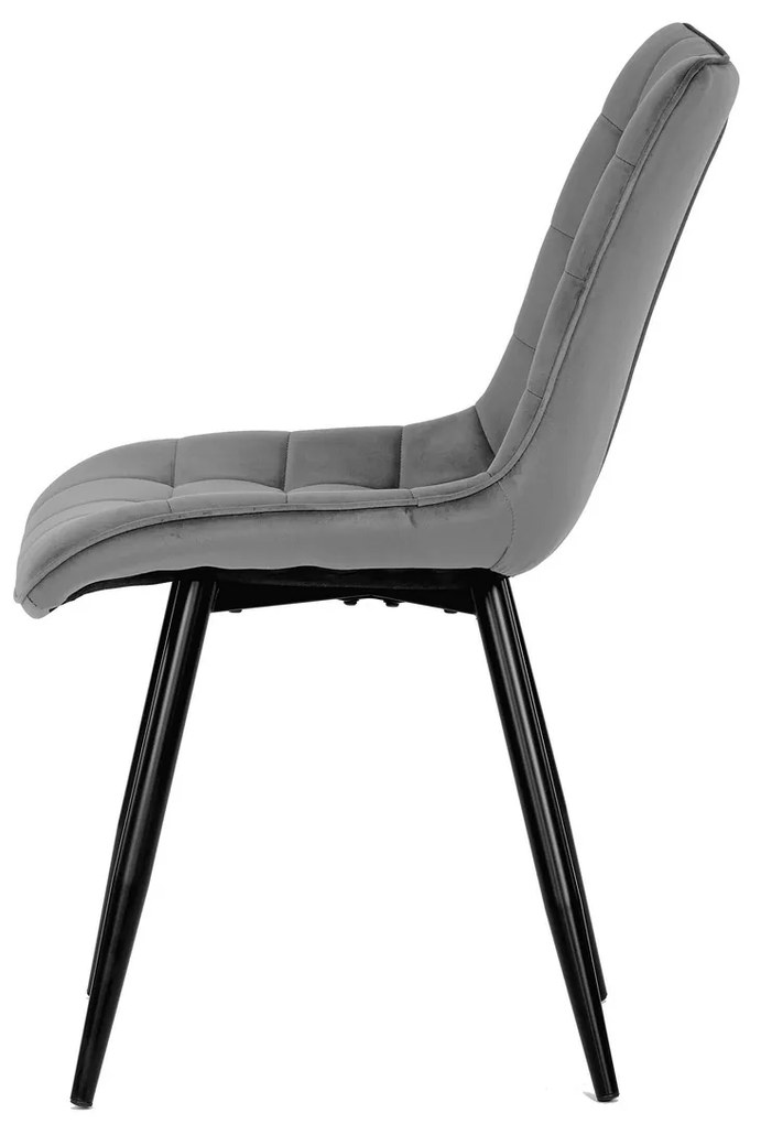 Súprava jedálenských stoličiek CT-384 GREY4, 4 ks