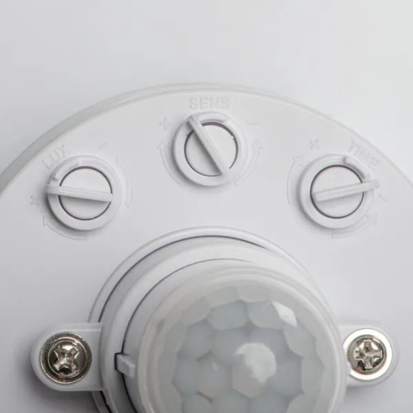 Kanlux 18124- LED stropné svietidlo s pohybovým senzorom FOGLER LED/24W/230V priemer 38 cm