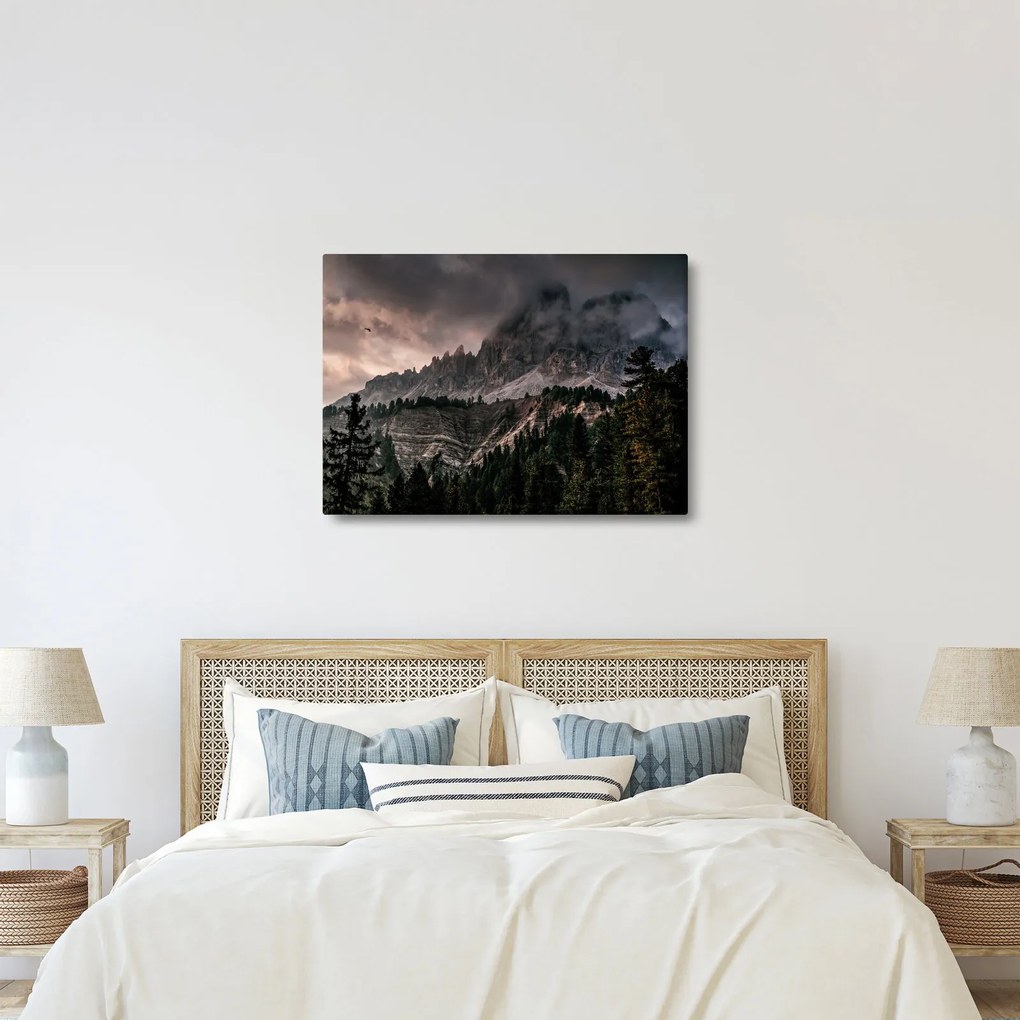 Obraz skalnatých hôr (70x50 cm)