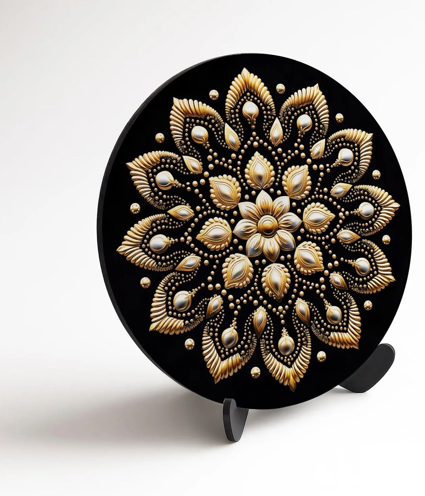 DUBLEZ | Bodkovaná mandala na stenu