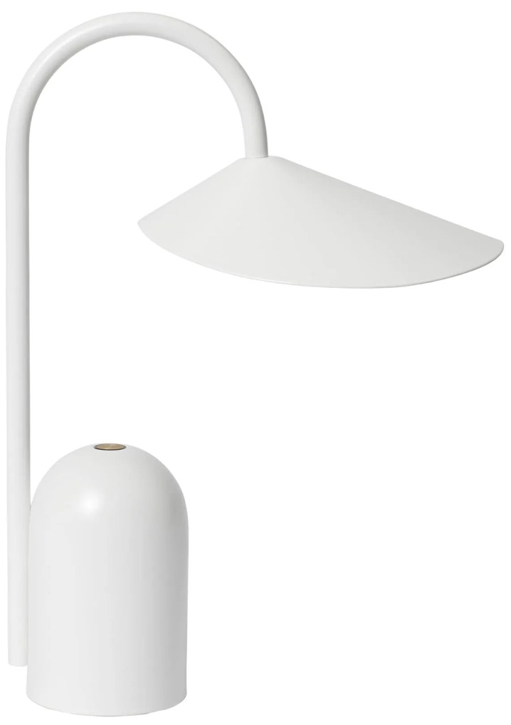 Ferm Living Stmievateľná LED lampa Arum White