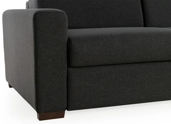 Rozkladacia pohovka na každodenné spanie ONE, 140, strieborná (jazz - 18 silver)