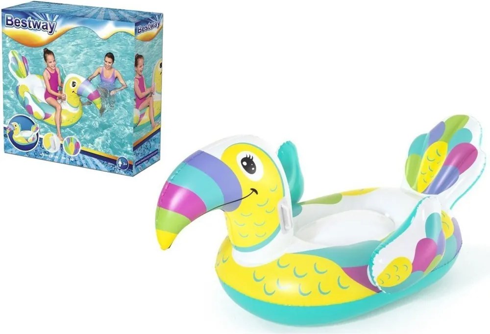 Farebný nafukovací matrac Toucan 173 cm Bestway 41437