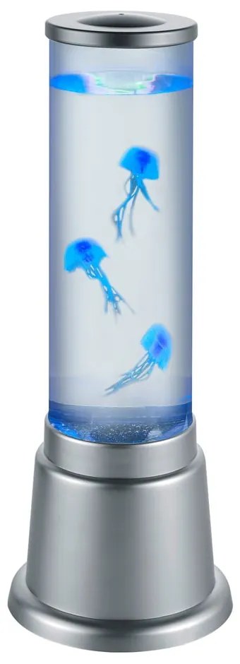 Lávová lampa v striebornej farbe Jelly – Reality