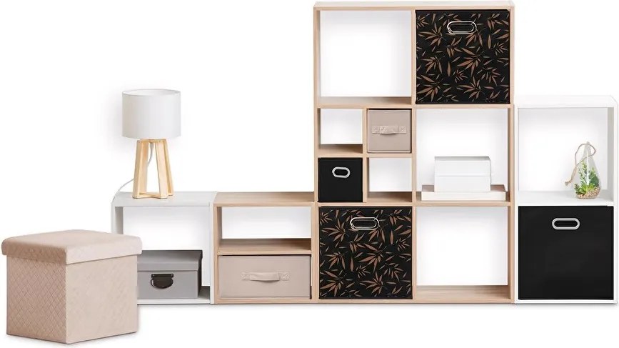 Úložný box HARMONY 31x31 cm černý