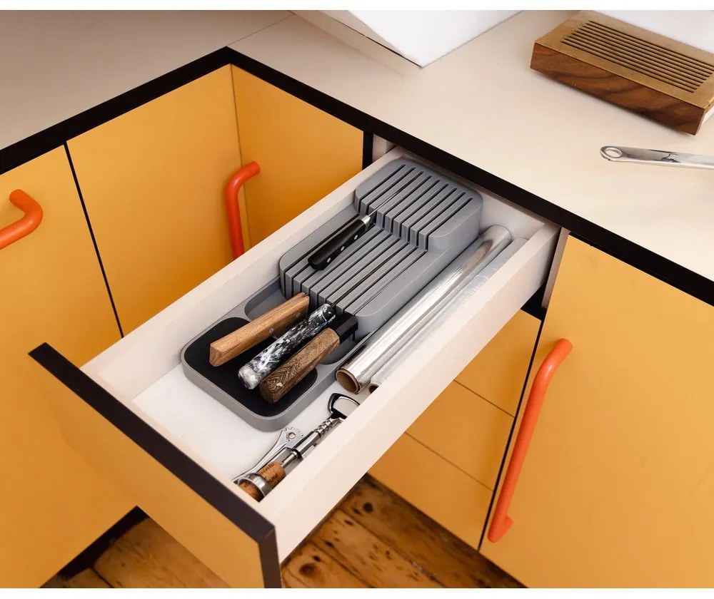 Kompaktné priehradky na nože Joseph Joseph Drawer