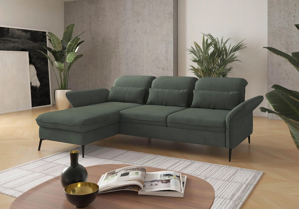 XXXLutz ROHOVÁ SEDAČKA, textil, zelená Sit & More - Sedačky - 000144011892