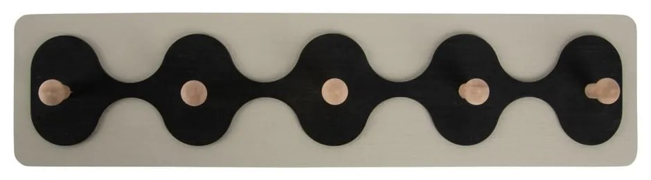 Biely nástenný vešiak 48 cm Rizar – PT LIVING