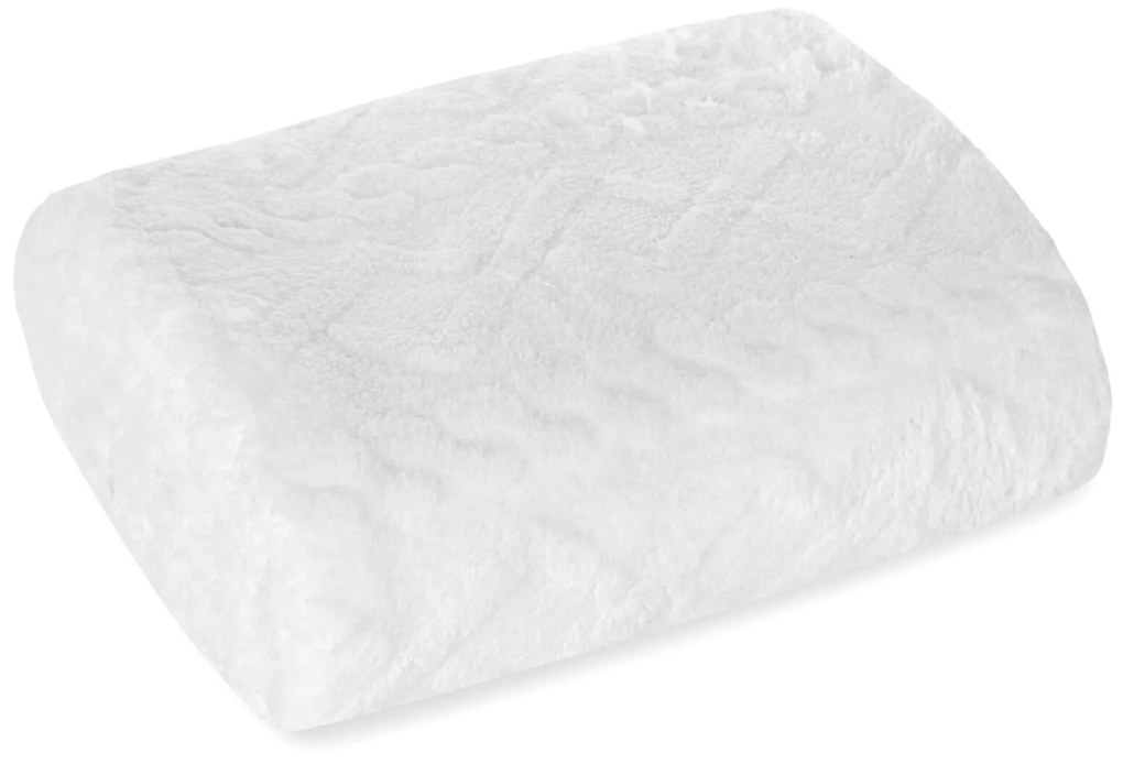 DEKA BRAID 200X220 CM BIELA