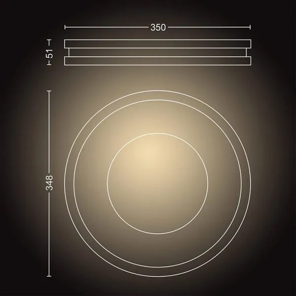 Philips 32610/48/P6 - LED Stmievateľné svietidlo Hue BEING LED/27W/230V + DO