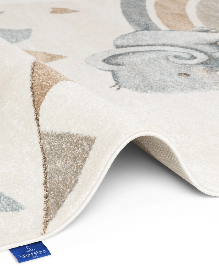 Villeroy & Boch, Detský kusový koberec Villeroy & Boch Boho Kids 106305 Cream Multicolor, 120x170, biela, viacfarebná, detská izba