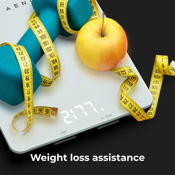 AENO - Inteligentná kuchynská váha 3xAAA Bluetooth