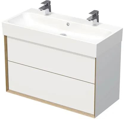 Kúpeľňová skrinka s umývadlom Intedoor MULTI 100 cm OXO MULTI 100D 2Z